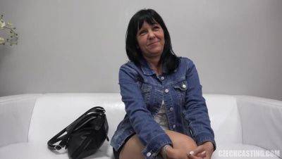 Attractive Mature Brunette Casting - Czech Republic on vidfreenow.com