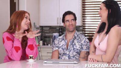 Virgins For Valentines With Madison Spears, Ken Feels And Riley Jean - Madison on vidfreenow.com