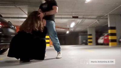 Risky Public Fuck In The Parking Garage With Stranger Club Girl on vidfreenow.com