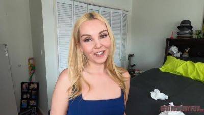 Blonde Aaliyah Love's First Time with Step Son - POV on vidfreenow.com