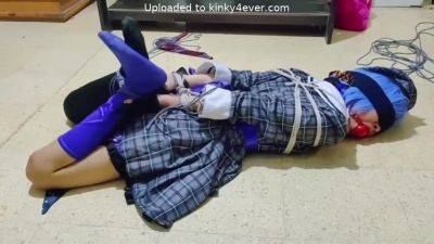 Indo Cosplay Bondage on vidfreenow.com