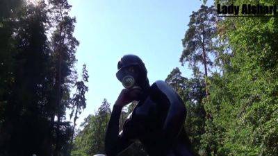 Shiny Gasmask Walk on vidfreenow.com