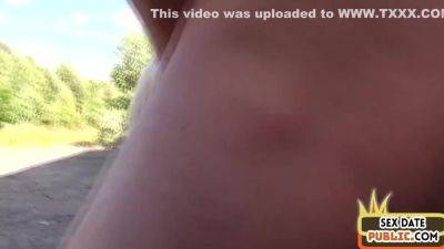 Public Amateur German Babe Fucked Outdoor After Casting - Germany on vidfreenow.com