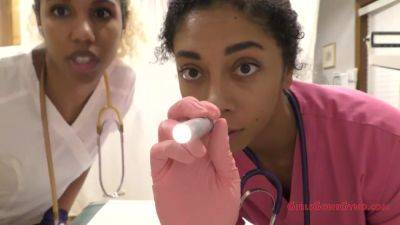 The Nurses Examine Your Small Dick - Sunny and Vasha Valentine - Part 1 of 1 on vidfreenow.com