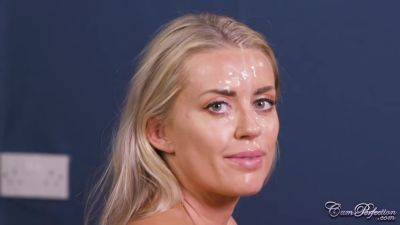 Decorate Her Face - Cum Perfection And Honey Hera on vidfreenow.com