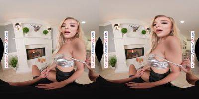 Blake Blossom can't resist deepthroating her friend's husband's dick while her blonde hair blows in the air on vidfreenow.com