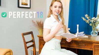 Busty Annastejsa Cherry Does her Homework by Perfect18 on vidfreenow.com