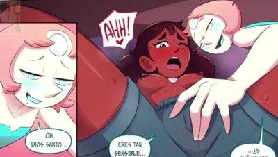 Steven Universe Hentai - Bonnie and Pearl give into each other on vidfreenow.com