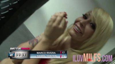 Tattooed blonde loves to fuck and suck big dick - Usa on vidfreenow.com