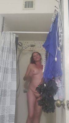 Real Body Milf Cougar In The Shower Sucking Fucking And Squirting With Her Big Dildo on vidfreenow.com