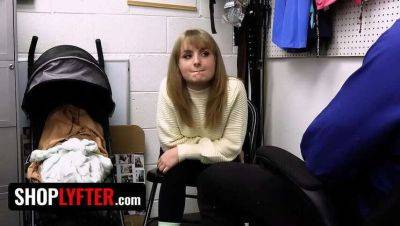 Evie Caught Shoplifting: Strip Search & Spanking Ordeal with Mike on vidfreenow.com