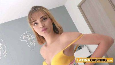 Slim Inexperienced 18-Year-Old Colombian Sweetheart Experiences Fake Model Audition - Colombia on vidfreenow.com