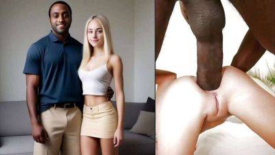 My Stunning Blonde Spouse Engulfed in Flames by Her Enormous Black Lover - BBC Surprise! on vidfreenow.com