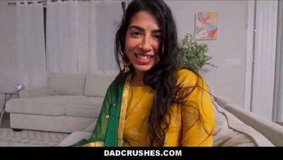 Young Arab Stepsister Experiences Forbidden Passion With White Stepfather - Jasmine Sherni, Joshua Lewis on vidfreenow.com