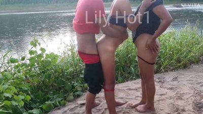 Threesome with a Peruvian teen by the river, I finished in her backdoor (creampie) - Peru on vidfreenow.com