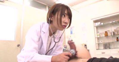 Aroused Japanese nurse goes full mode sucking cock and fucking - Japan on vidfreenow.com