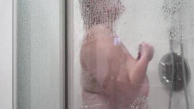 Soapy Big Natural Tits Shower Time on vidfreenow.com