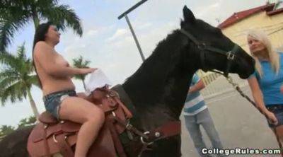 Watch this busty babe with big tits take a public back ride and blow a big load on vidfreenow.com