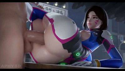 Complete Overwatch D.Va Collection: Hot & Pregnant 3D Animation - North Korea on vidfreenow.com