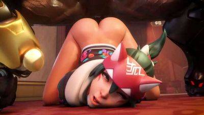 Japanese Kiriko's Overwatch Orgy Compilation - Japan on vidfreenow.com