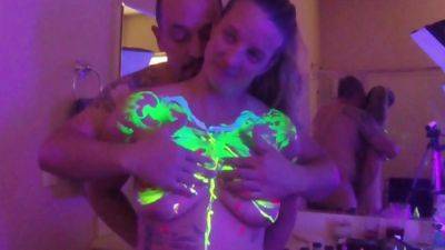 Bodypainting And Softcore Foreplay - Usa on vidfreenow.com