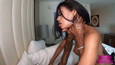 Sultry Latina Rose Exotic gets down and dirty with Brooklyn thug Trouble Xoxo on vidfreenow.com