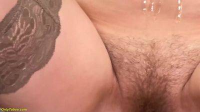 Mature hairy ass creampie after ass fucking - Russia on vidfreenow.com