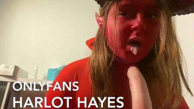 My Initial Cosplay Vlog: Harlot Hayes' Anal, Blowjob, & Ride on vidfreenow.com