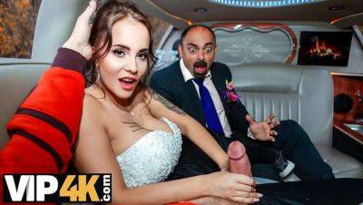 Exclusive: VIP4K – Busty MILF Jennifer Mendez, snagged by a stranger, enjoys luxury car wedding adventure on vidfreenow.com