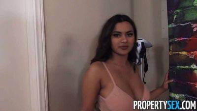 Curvy Tenant Numi Zarah: Seducing Her Landlord with Blowjob and Sex on vidfreenow.com