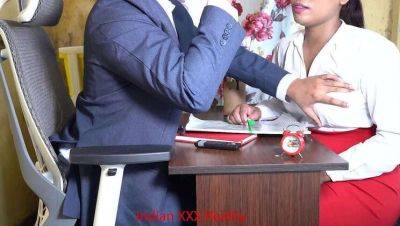 Indian Boss's Office: A Hot Desi Sex Tape in Hindi - India on vidfreenow.com