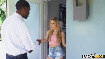 Kali Roses: Amateur Blonde MILF Summons Big Black Cock on vidfreenow.com