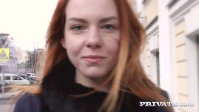 Candy, squirting redhead takes a creampie - Russia on vidfreenow.com