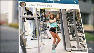 Sarah Kay Has an Anal Creampie in the GYM on vidfreenow.com