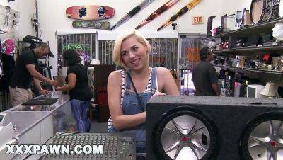 Stevie Sixx Trades Her Pussy for a Subwoofer in XXX Pawn - Hardcore POV with Big Cock on vidfreenow.com