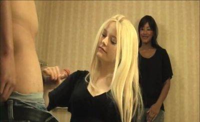 Clothed amateur blonde proves her mom that she knows how to satisfy a man on vidfreenow.com