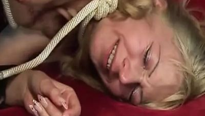 German Blonde Sara Romain Dominates with Big Dick in BDSM Fuck - Germany on vidfreenow.com