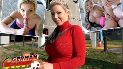 Big Boobs Blonde MILF Barbie Sins Fucked Hard in Risky Outdoor German Scout Adventure - Germany - city Berlin on vidfreenow.com